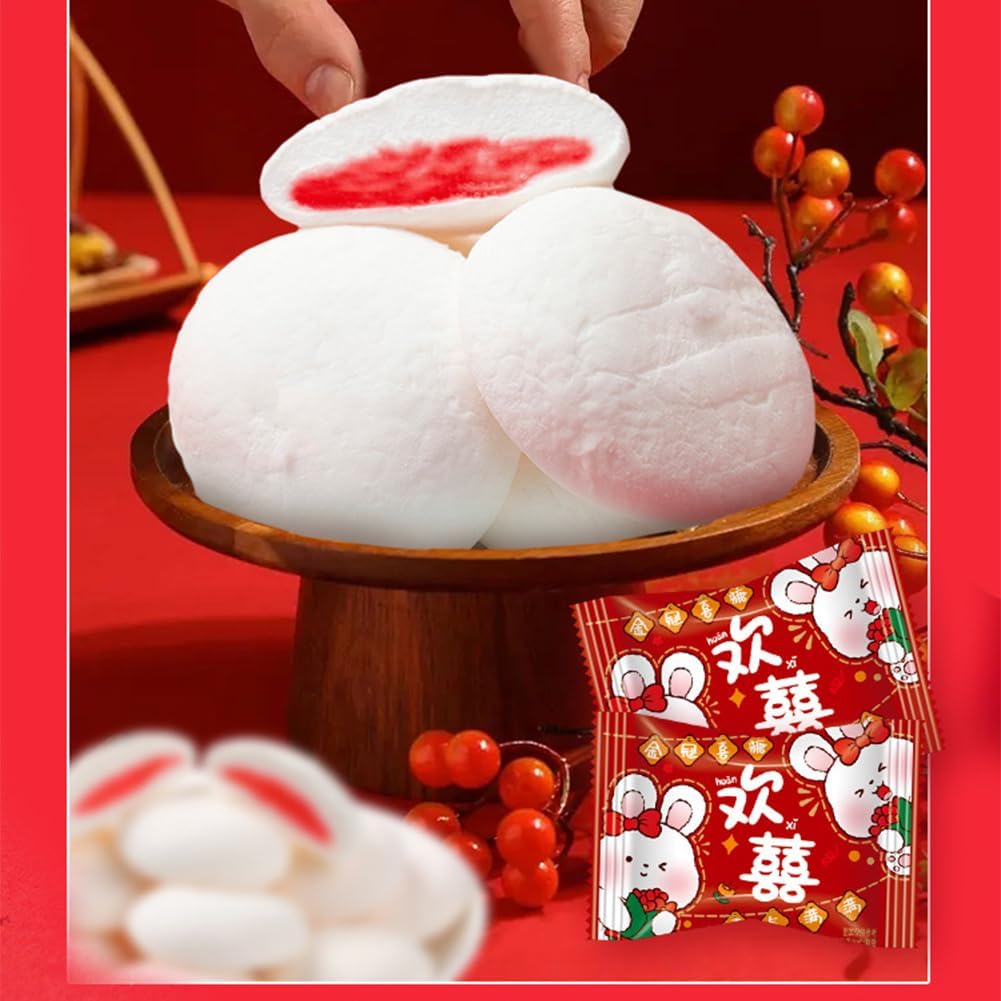 McKona Guimauve Avec Un Centre Fourré Mini Chamallow Sucette Bonbon Guimauve Marshmallow Halloween Christmas Bonbons Cadeaux Cadeaux D'anniversaire Cadeaux Pour Femmes 500g