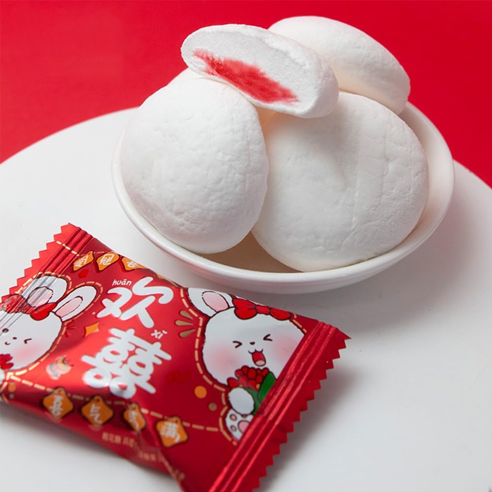 McKona Guimauve Avec Un Centre Fourré Mini Chamallow Sucette Bonbon Guimauve Marshmallow Halloween Christmas Bonbons Cadeaux Cadeaux D'anniversaire Cadeaux Pour Femmes 500g