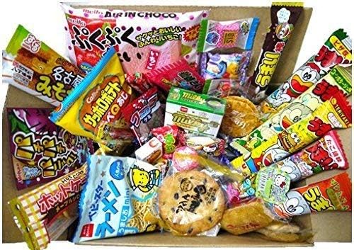 Dagashi Japanese Candy Assortment 30Pcs , Full Of Dagashi