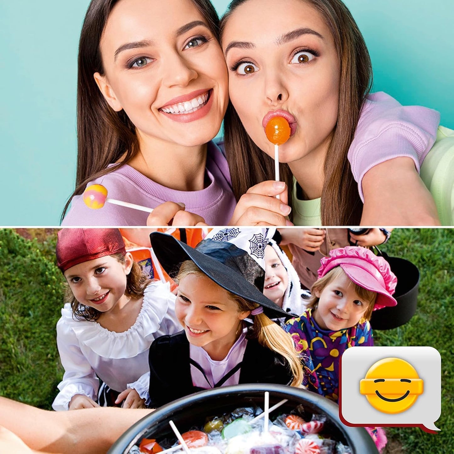 Chupa Chups - Tubo de 100 Sucettes - Parfums Choco/Vanille, Lait/Fraise, Caramel - 0 Pour cent de Matières Grasses - Idéal pour Fêtes d'Anniversaires - Boite Milky de 1,2 Kg