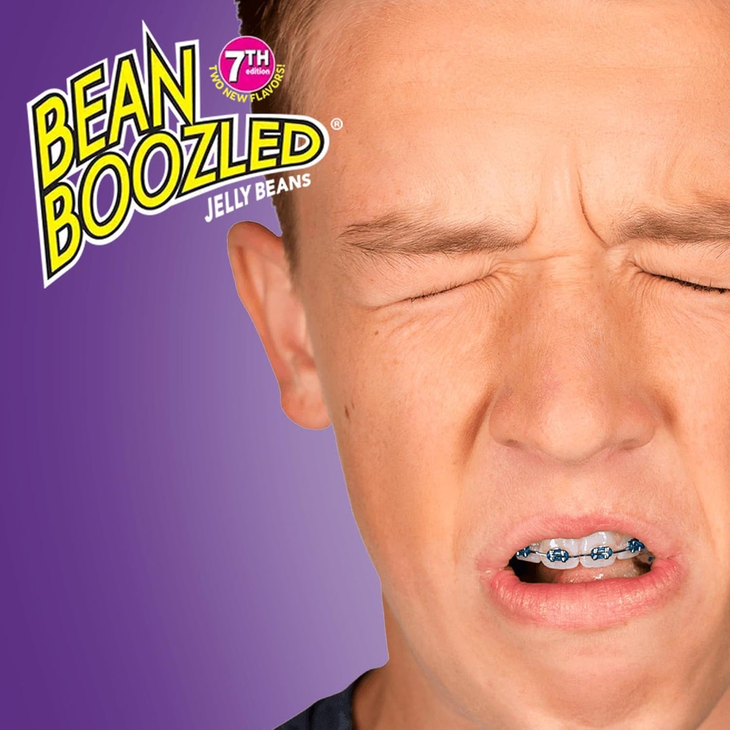Jelly Belly Bean Boozled 100g avec roue – Bonbon americain - Défi goûts bizarres – Jelly Beans Challenge – Jeu Amusant & Extrême – Idéal pour Soirées, EVG/EVJF & Fêtes