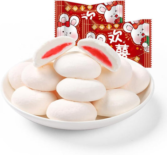 McKona Guimauve Avec Un Centre Fourré Mini Chamallow Sucette Bonbon Guimauve Marshmallow Halloween Christmas Bonbons Cadeaux Cadeaux D'anniversaire Cadeaux Pour Femmes 500g