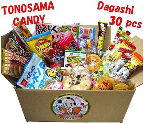 Dagashi Japanese Candy Assortment 30Pcs , Full Of Dagashi