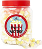 Wonkandy® | Pop-corn à la guimauve | Pot de guimauve | Forme de pop-corn à la guimauve - 300 Gr | Boîte de bonbons américains