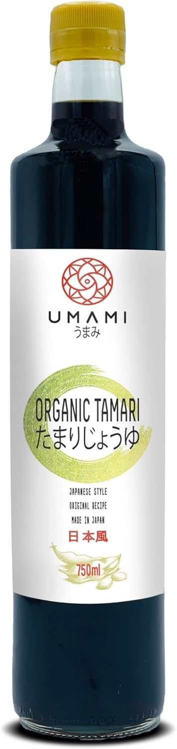 Umami Sauce Soja Tamari BIO Fabriquée au Japon à partir de Fermentation Artisanale 750ml