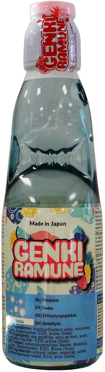 Limonade Japonaise Nature - Genki Ramune 200mL