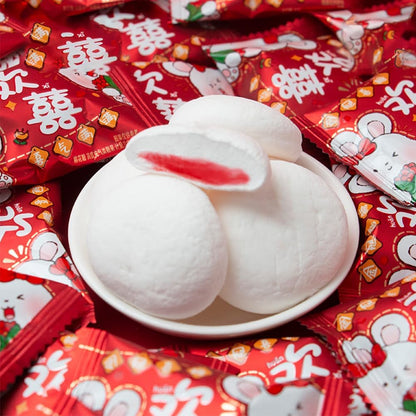 McKona Guimauve Avec Un Centre Fourré Mini Chamallow Sucette Bonbon Guimauve Marshmallow Halloween Christmas Bonbons Cadeaux Cadeaux D'anniversaire Cadeaux Pour Femmes 500g