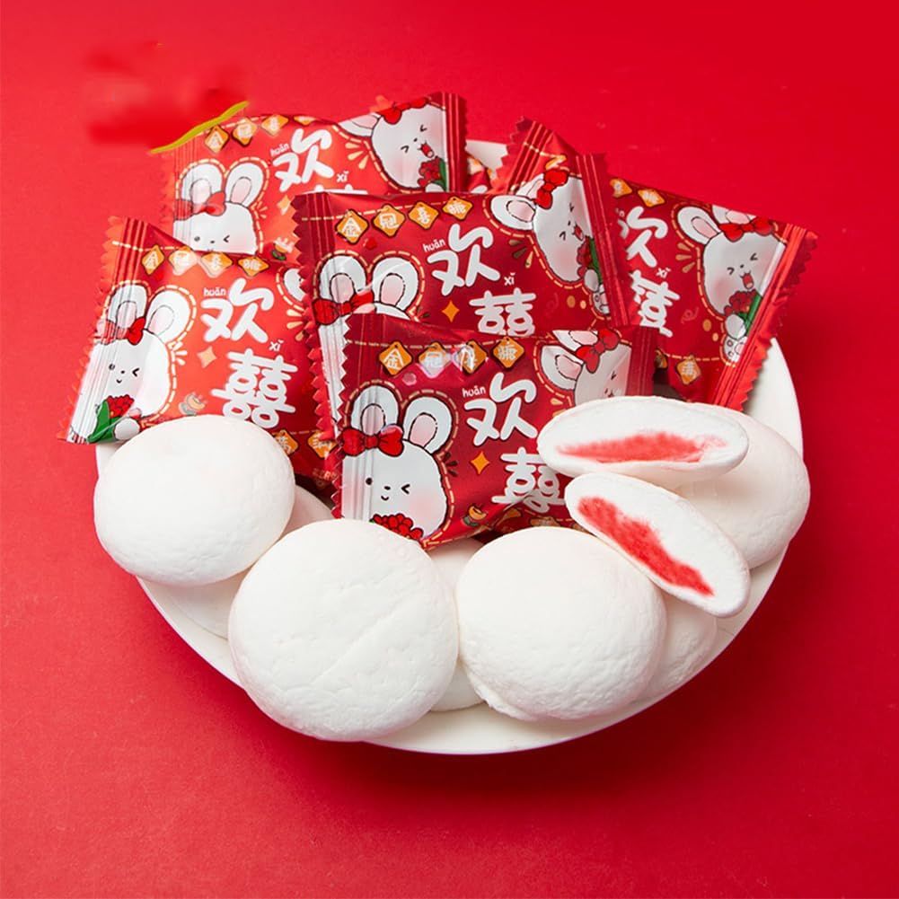 McKona Guimauve Avec Un Centre Fourré Mini Chamallow Sucette Bonbon Guimauve Marshmallow Halloween Christmas Bonbons Cadeaux Cadeaux D'anniversaire Cadeaux Pour Femmes 500g