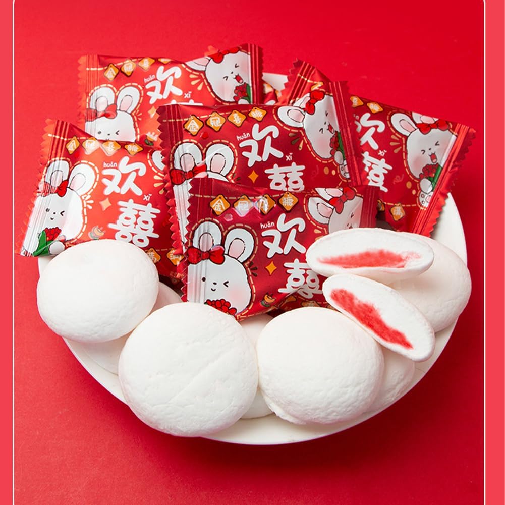 McKona Guimauve Avec Un Centre Fourré Mini Chamallow Sucette Bonbon Guimauve Marshmallow Halloween Christmas Bonbons Cadeaux Cadeaux D'anniversaire Cadeaux Pour Femmes 500g