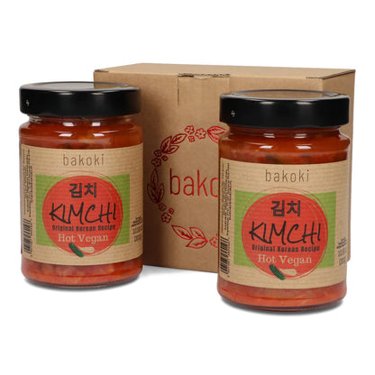 Bakoki® Premium KIMCHI Hot, Recette originale coréenne (2 x 300g)