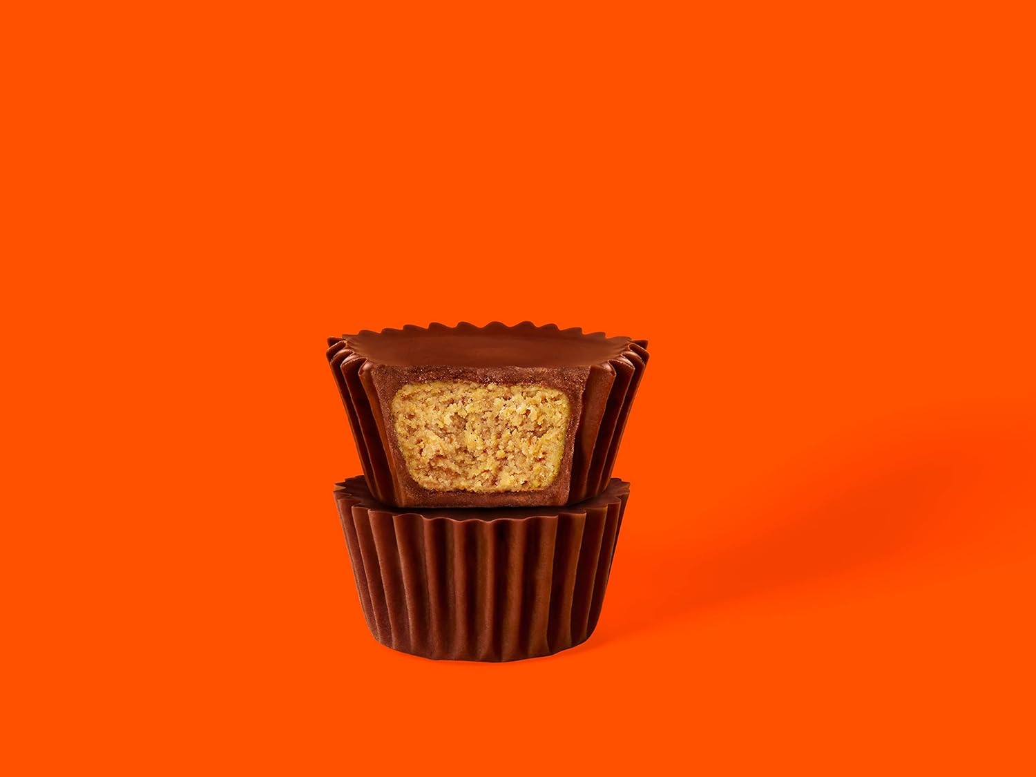 REESE'S- Boite de 10 sachets de 90gr de bouchées de chocolat au lait fourrées au beurre de cacahuètes
