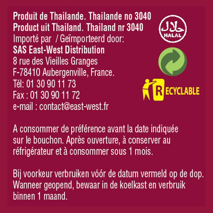 AYAM Sauce pour Nems | Sauce à base d'extraits de Poisson | Haute Qualité | Saveurs Authentiques d'Asie | Cuisiner chez Soi | Alimentation Saine | Sans Gluten | Sans Conservateurs - 200ml