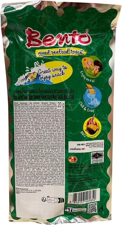 BENTO - Snack Calmar Super Algues - 1 X 20 GR