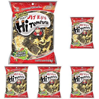 Taokaenoi Tempura épicé Saveur algues Hitempura 01:41 Oz