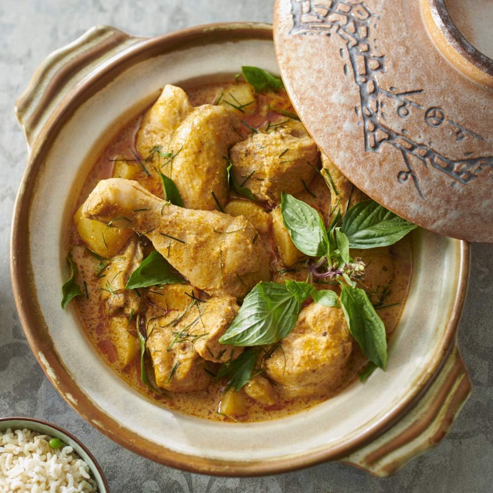 AYAM Pâte de Curry Rouge | 100% Ingrédients Naturels | Saveurs Authentiques | Facile à cuisiner | Thaï | Alimentation Saine | Sans Gluten, Lactose et Conservateurs - 100g