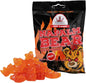 Bonbons Gommeux Épicés Poppamies NapalmiNalle Chili et Fruits - Sans Gluten Sans Lactose Végan - Pas pour les enfants ni pour les farces d'Halloween - Piquant : 4/10 - Taille : 125g