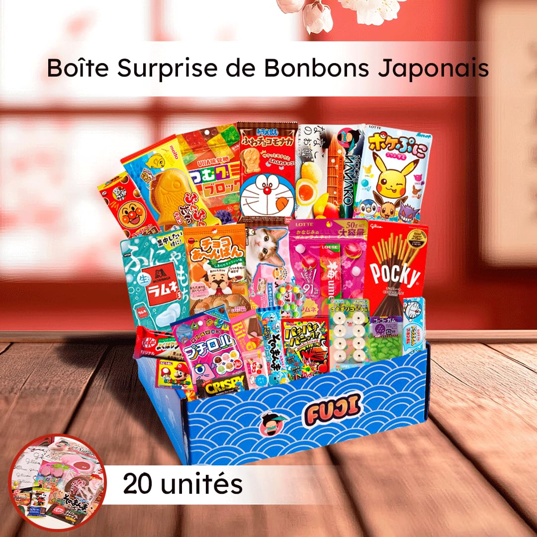 JAPON MARKET | JapanBox Édition Spéciale Obakeyashiki | Bonbon Japonais Surprise Pour Cadeau, Box Avec Bonbons, Snack Japonais, Chocolat, Bonbon Anniversaire Enfant Et Biscuits