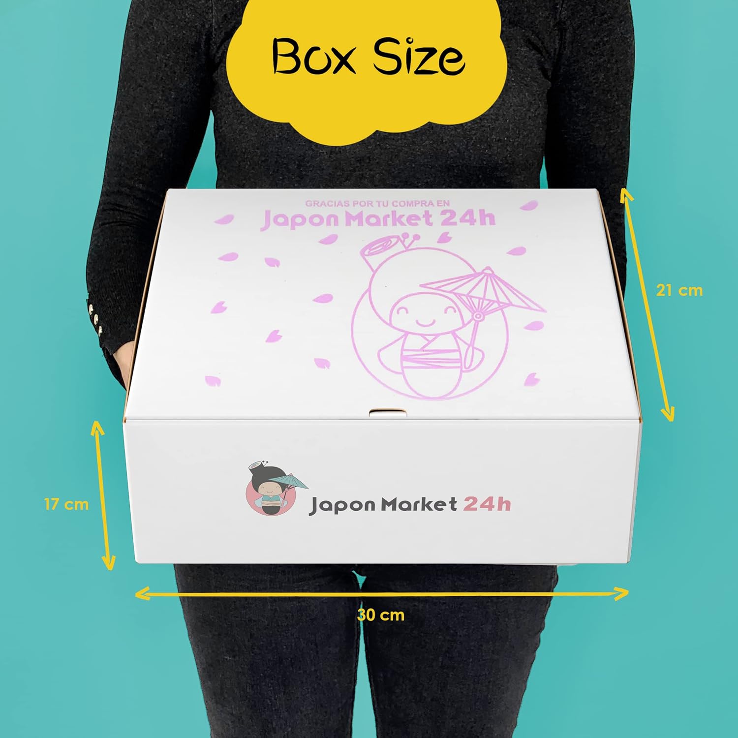JAPON MARKET - JapanBox Premium: Dagashi - Box Bonbon Japonais - Coffret Japon Avec 20 U. Bonbon Japonais, Snack, Ramen, Chocolat, Biscuits ShinChan Et Boisson - Pack Idéal Cadeau Japonais Original