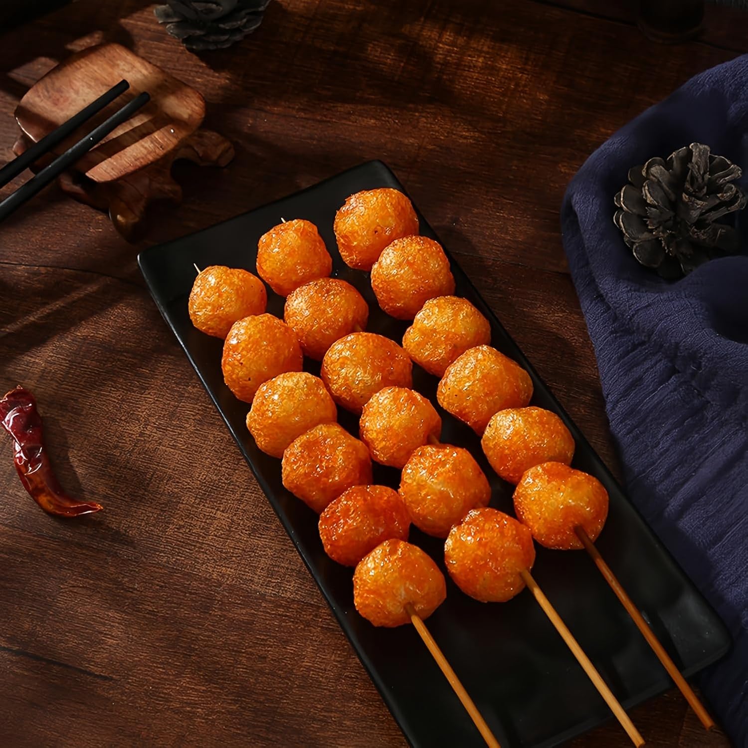 MKSDDF - collations chinoises latiao, collations asiatiques, 10 paquets, environ 120 grammes, bandes sucrées et épicées, brochettes de haws confites, bandes épicées, latiao, latioa