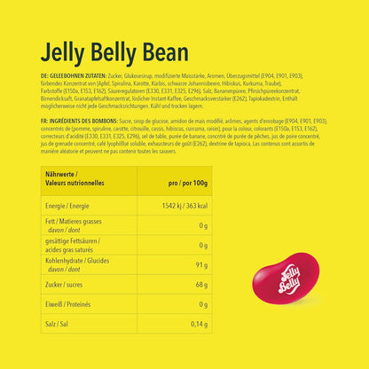 Jelly Belly Bean Boozled 100g avec roue – Bonbon americain - Défi goûts bizarres – Jelly Beans Challenge – Jeu Amusant & Extrême – Idéal pour Soirées, EVG/EVJF & Fêtes