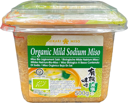 Hikari Miso Organic Miso Paste (Less Sodium) 500g