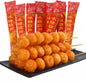 MKSDDF - collations chinoises latiao, collations asiatiques, 10 paquets, environ 120 grammes, bandes sucrées et épicées, brochettes de haws confites, bandes épicées, latiao, latioa