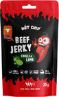 HOT CHIP JERKY CHILLI AND LIME 25 g