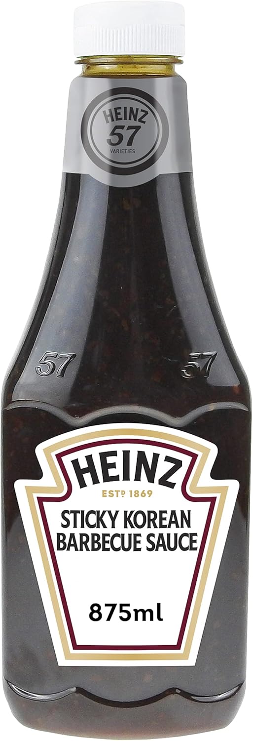 Heinz Sticky Coréen Sauce Barbecue - Sauce Barbecue de style asiatique en bouteille - 1 x 875 ml