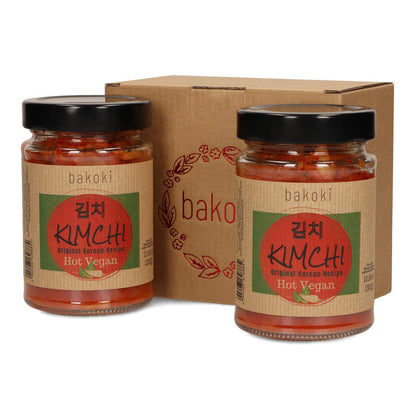 Bakoki® Premium KIMCHI Hot, Recette originale coréenne (2 x 300g)