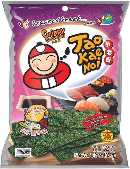 Tao Kae Noi Crispy Seaweed Sauce Japonaise Flavour 32g