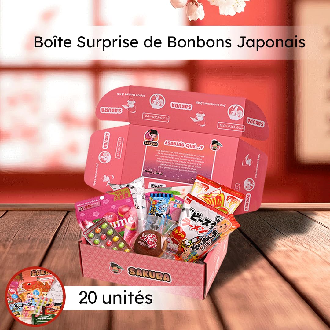 JAPON MARKET | JapanBox Édition Spéciale Obakeyashiki | Bonbon Japonais Surprise Pour Cadeau, Box Avec Bonbons, Snack Japonais, Chocolat, Bonbon Anniversaire Enfant Et Biscuits
