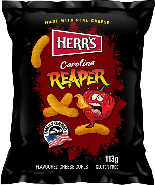 HERR'S - Cravates au fromage Carolina Reaper - 1 X 113 GR