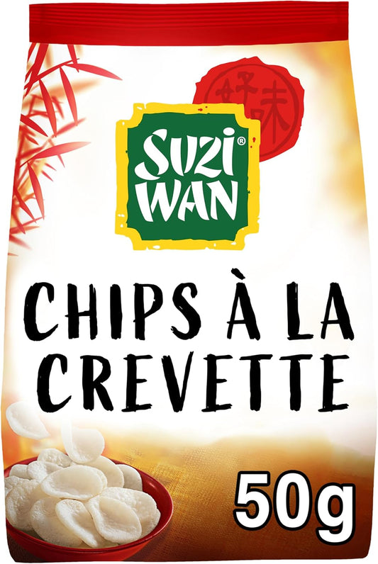 SUZI WAN Chips a la Crevette 50g