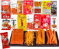 MKSDDF-Collations Chinoises Latiao Box De 15 Snacks Épicés Asiatiques | Latio 400g De Bandes Végétales Pimentées | Saveurs Audacieuses