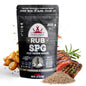 Poppamies Louisiana Cajun BBQ Rub - Assaisonnement BBQ 100% Naturel - Marinade Sèche & Épices. Particulièrement adapté pour le poulet et les fruits de mer - Idéal au Grill au Four -Grand Format (200g)