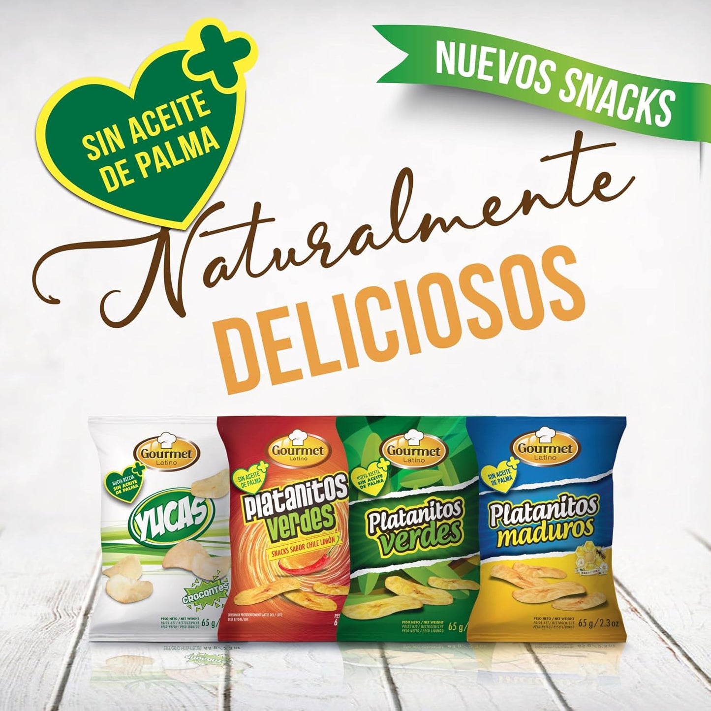 Bananes vertes - 65 g - Saveur épicée de citron vert du Chili - Sans huile de palme -Parfait pour grignoter - Fabriqué à partir de bananes plantain et d’huile de tournesol - Cuisine latino-américaine