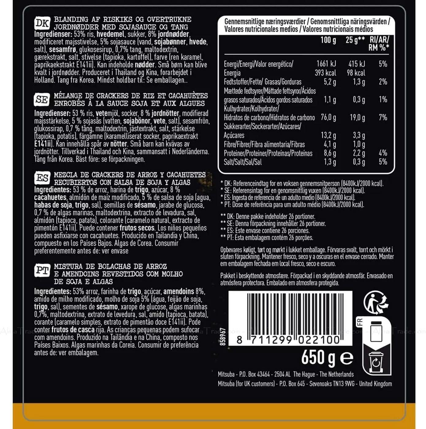 Mitsuba Sushi Mix 650g