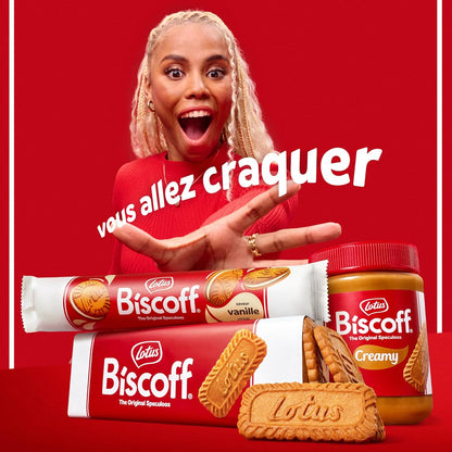 Lotus Biscoff | Biscoff Pâte à Tartiner | Crunchy | Vegan | Sans Fruits à Coque | Sans Colorant ni Arômes Artificiels | Pot PET | 380g