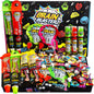 Brain Blasterz bonbons acidulés en gros – Bonbons à offrir – 27 pièces avec sucettes, bonbons à mâcher & bonbons qui piquent – Halal & Vegan – Pour Halloween, cadeau d’anniversaire & plus encore