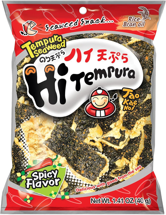 Taokaenoi Tempura épicé Saveur algues Hitempura 01:41 Oz
